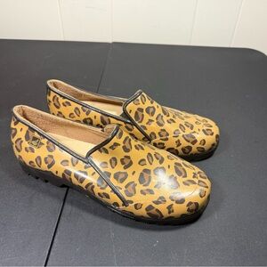 Sperry Rain Boot Leopard Print Slip-On Shoes